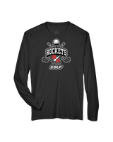 Rose Hill HS Golf Logo - Performance Longsleeve