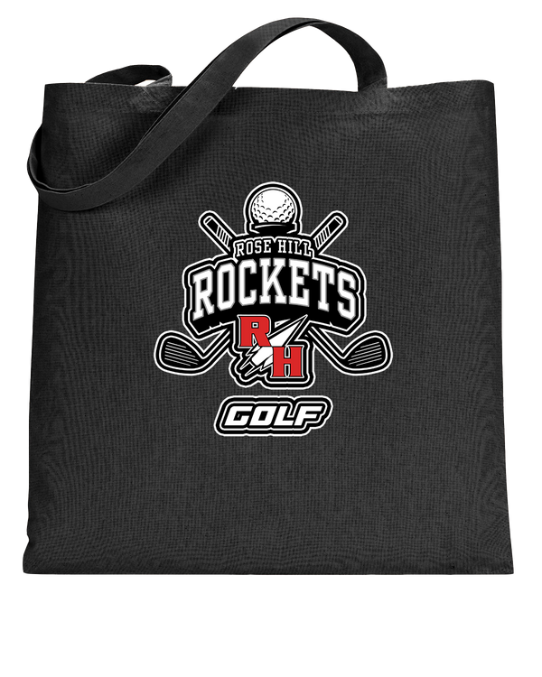 Rose Hill HS Golf Logo - Tote Bag