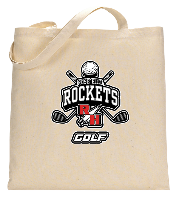 Rose Hill HS Golf Logo - Tote Bag