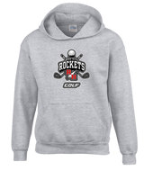 Rose Hill HS Golf Logo - Cotton Hoodie