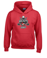 Rose Hill HS Golf Logo - Cotton Hoodie