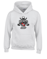 Rose Hill HS Golf Logo - Cotton Hoodie