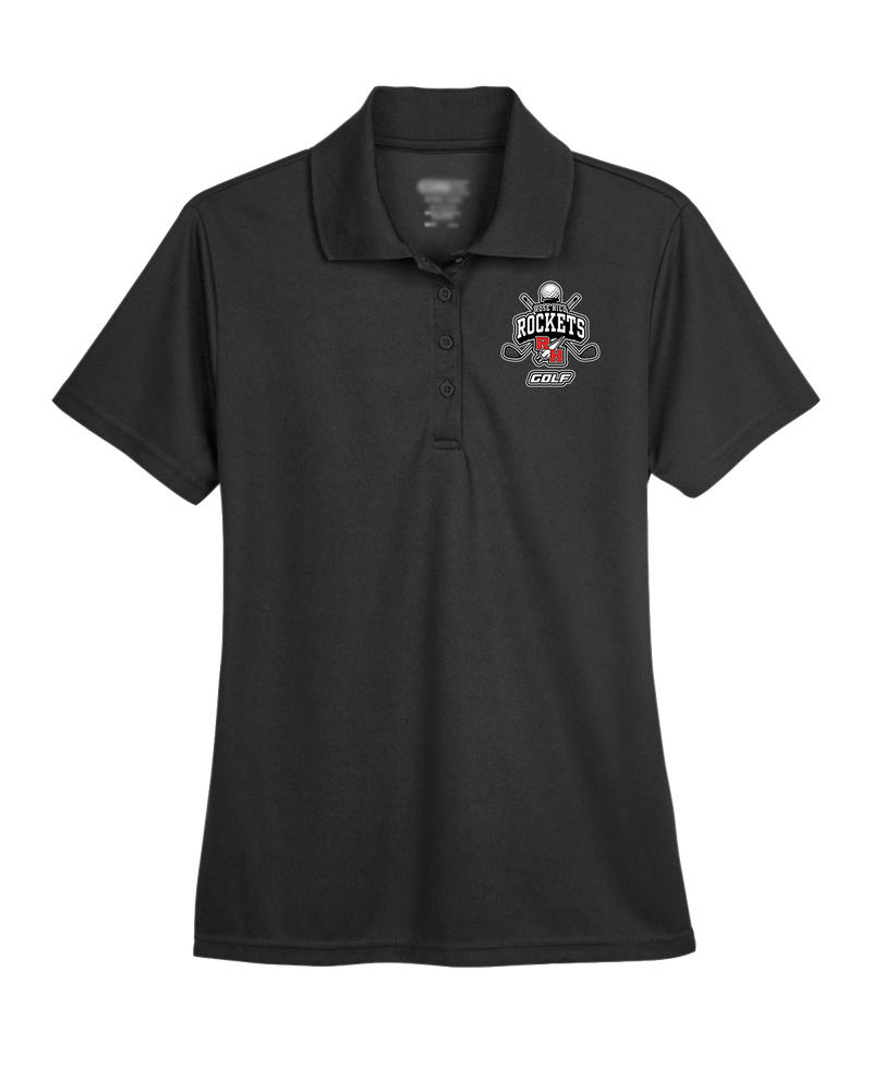 Rose Hill HS Golf Logo - Womens Polo