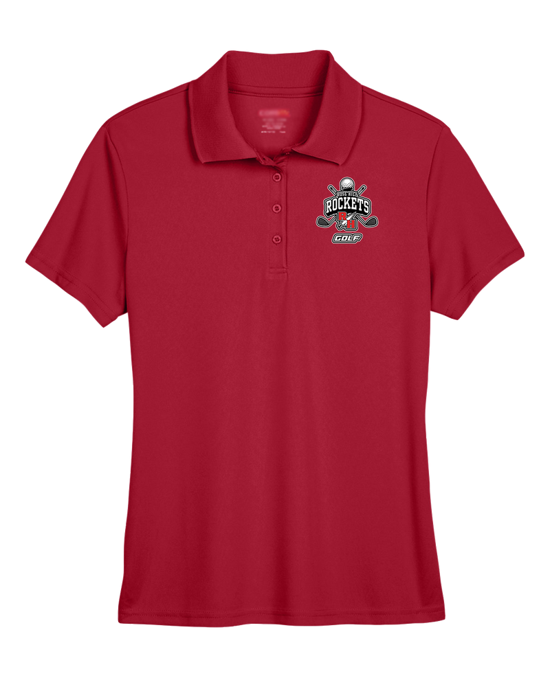 Rose Hill HS Golf Logo - Womens Polo