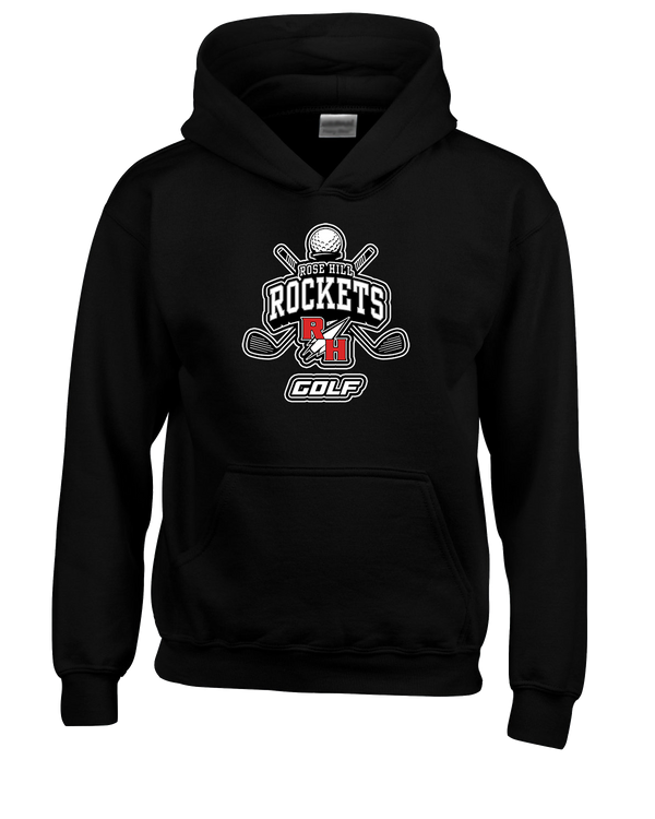 Rose Hill HS Golf Logo - Youth Hoodie