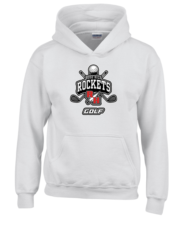 Rose Hill HS Golf Logo - Youth Hoodie