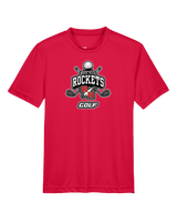 Rose Hill HS Golf Logo - Youth Performance T-Shirt