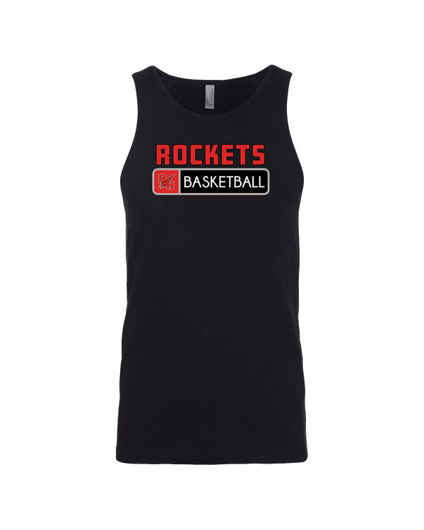 Rose Hill HS Basketball Pennant - Mens Tank Top