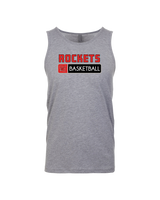 Rose Hill HS Basketball Pennant - Mens Tank Top