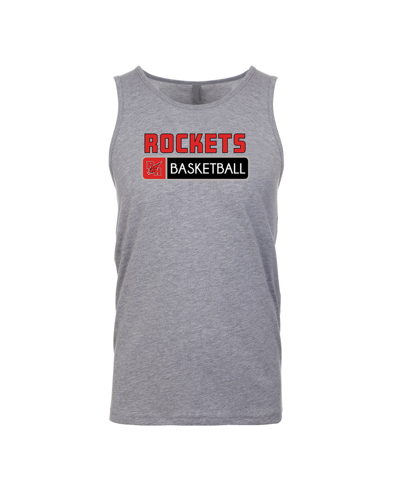 Rose Hill HS Basketball Pennant - Mens Tank Top