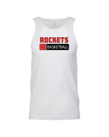 Rose Hill HS Basketball Pennant - Mens Tank Top