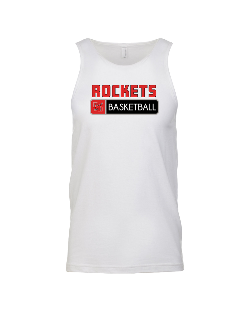 Rose Hill HS Basketball Pennant - Mens Tank Top