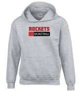 Rose Hill HS Basketball Pennant - Cotton Hoodie