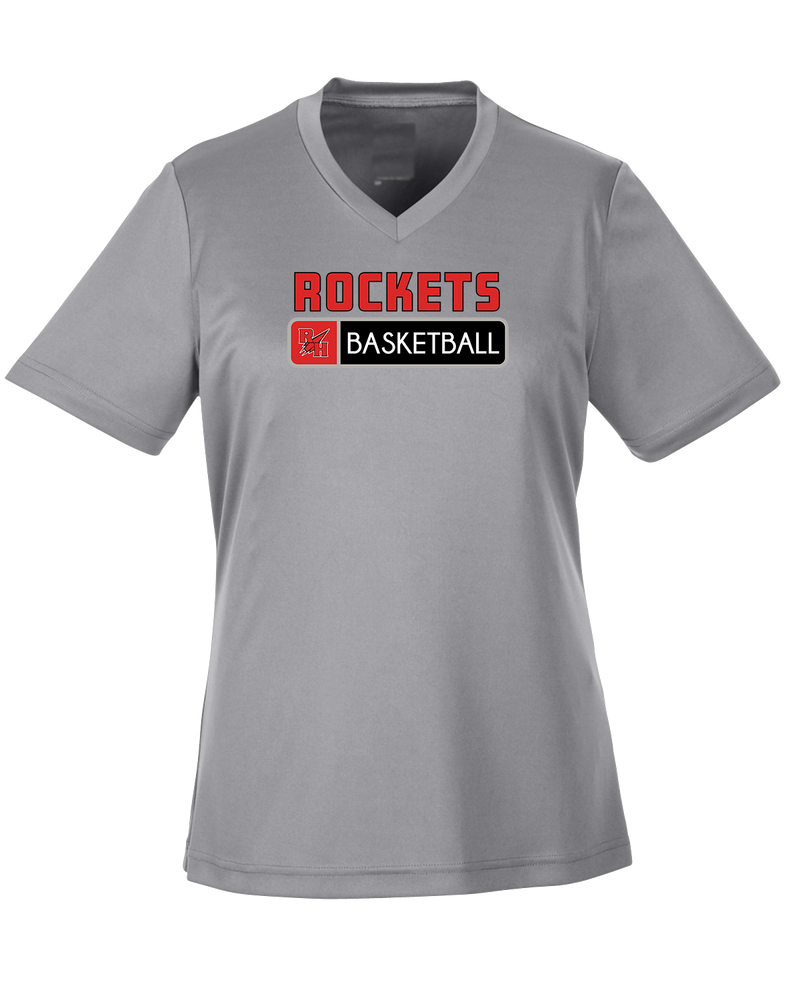 Rose Hill HS Basketball Pennant - Womens Performance Shirt