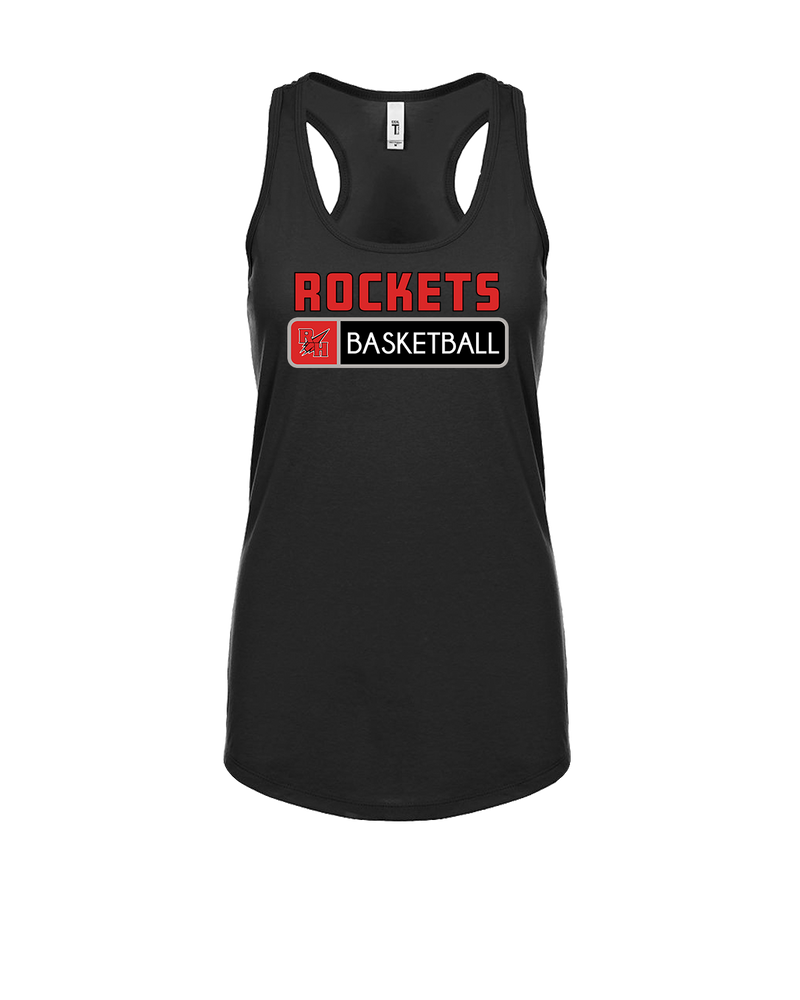 Rose Hill HS Basketball Pennant - Womens Tank Top