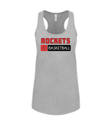 Rose Hill HS Basketball Pennant - Womens Tank Top