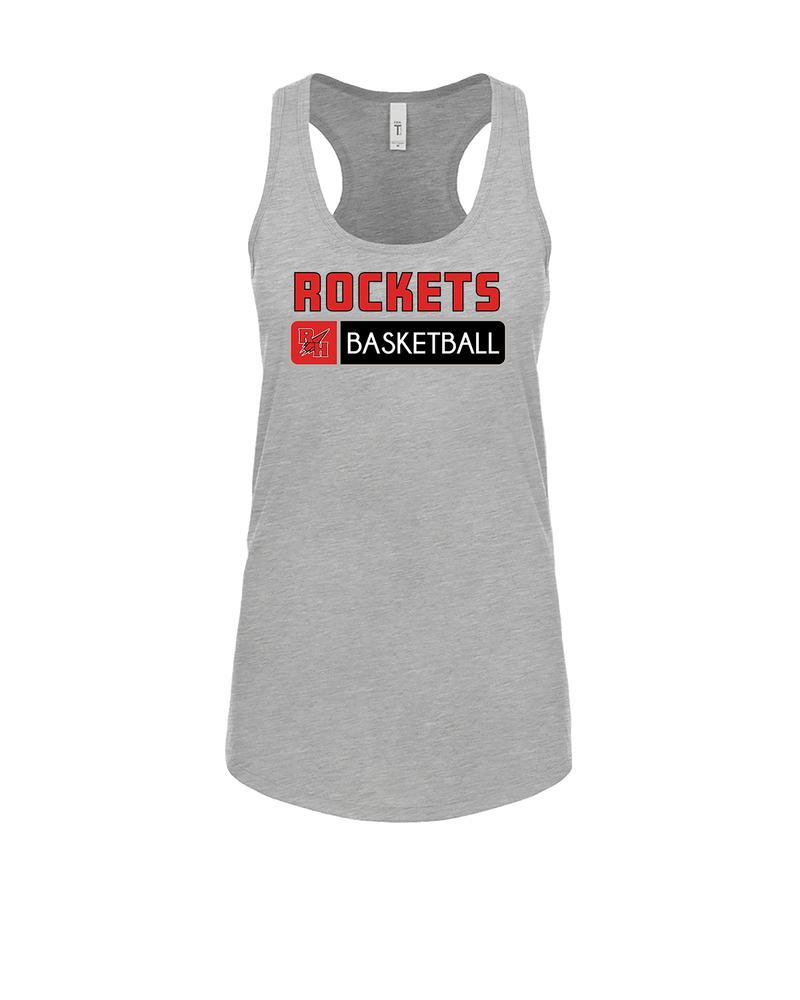 Rose Hill HS Basketball Pennant - Womens Tank Top