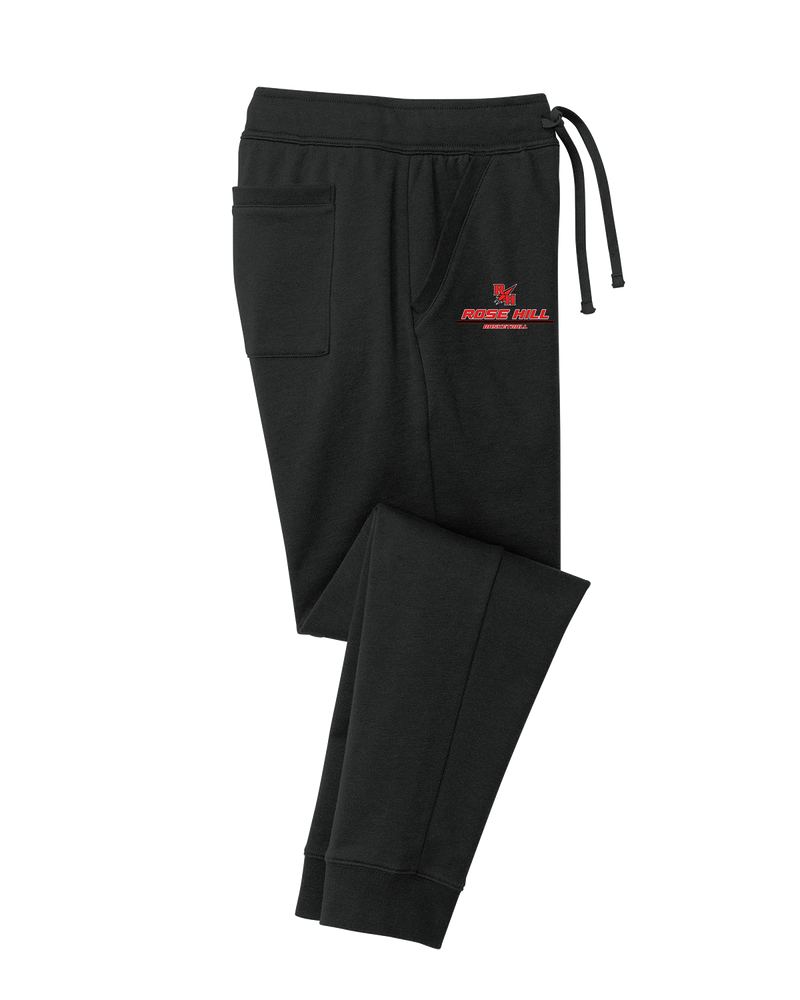 Rose Hill HS Basketball Split - Cotton Joggers