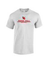 Rose Hill HS Basketball Split - Cotton T-Shirt