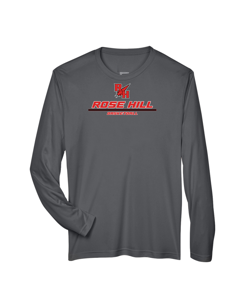 Rose Hill HS Basketball Split - Performance Long Sleeve