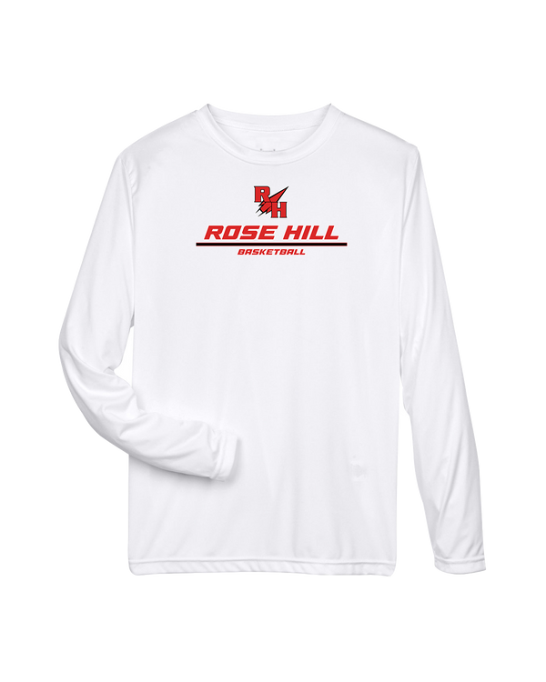 Rose Hill HS Basketball Split - Performance Long Sleeve