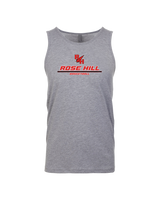 Rose Hill HS Basketball Split - Mens Tank Top