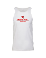 Rose Hill HS Basketball Split - Mens Tank Top