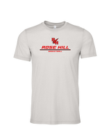 Rose Hill HS Basketball Split - Mens Tri Blend Shirt