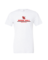 Rose Hill HS Basketball Split - Mens Tri Blend Shirt