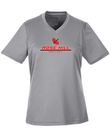 Rose Hill HS Basketball Split - Womens Performance Shirt