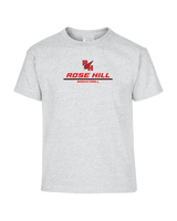 Rose Hill HS Basketball Split - Youth T-Shirt