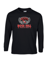 Rose Hill HS Track and Field Stacked - Mens Basic Cotton Long Sleeve