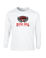 Rose Hill HS Track and Field Stacked - Mens Basic Cotton Long Sleeve