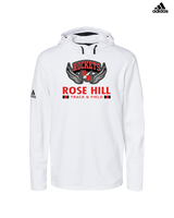 Rose Hill HS Track and Field Stacked - Adidas Men's Hooded Sweatshirt