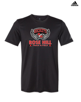 Rose Hill HS Track and Field Stacked - Adidas Men's Performance Shirt