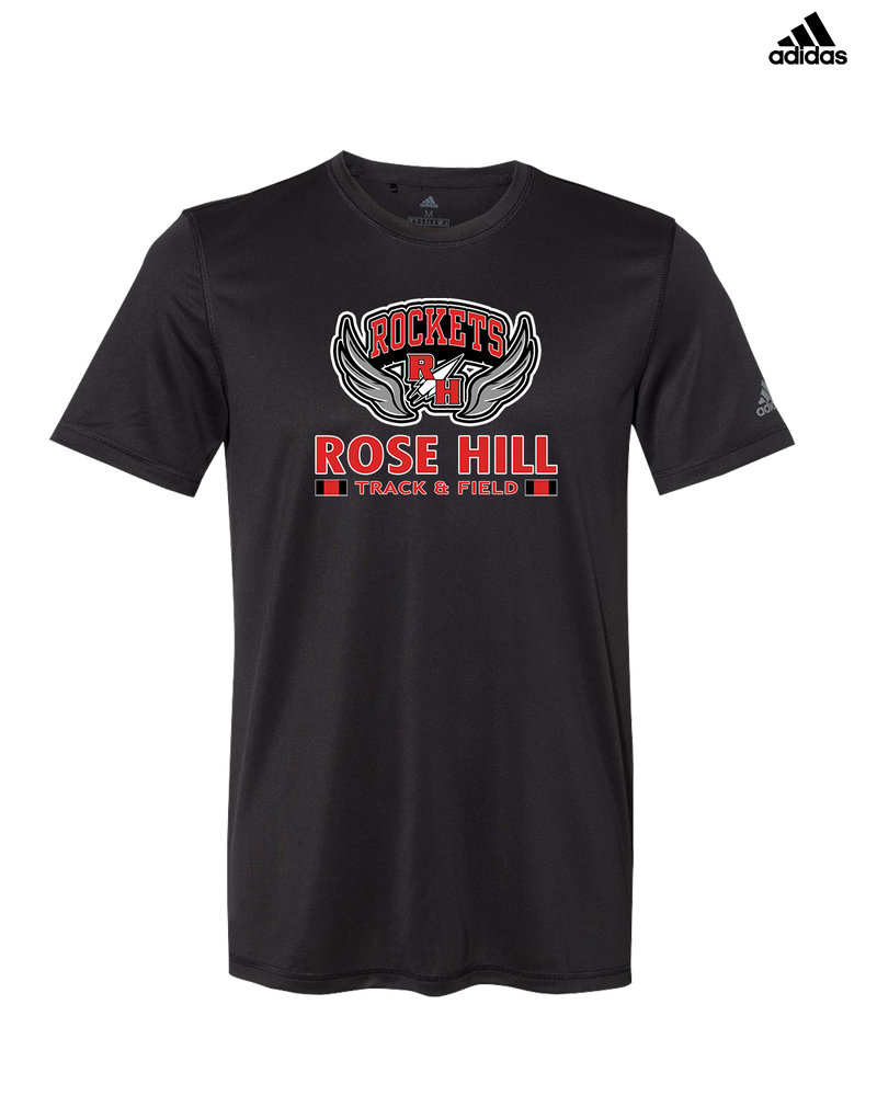 Rose Hill HS Track and Field Stacked - Adidas Men's Performance Shirt