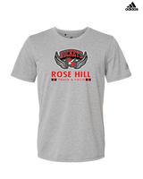 Rose Hill HS Track and Field Stacked - Adidas Men's Performance Shirt