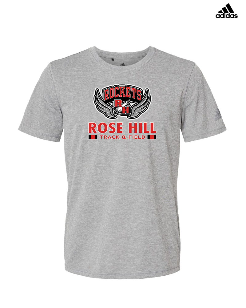 Rose Hill HS Track and Field Stacked - Adidas Men's Performance Shirt