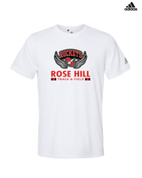 Rose Hill HS Track and Field Stacked - Adidas Men's Performance Shirt