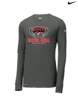 Rose Hill HS Track and Field Stacked - Nike Dri-Fit Poly Long Sleeve