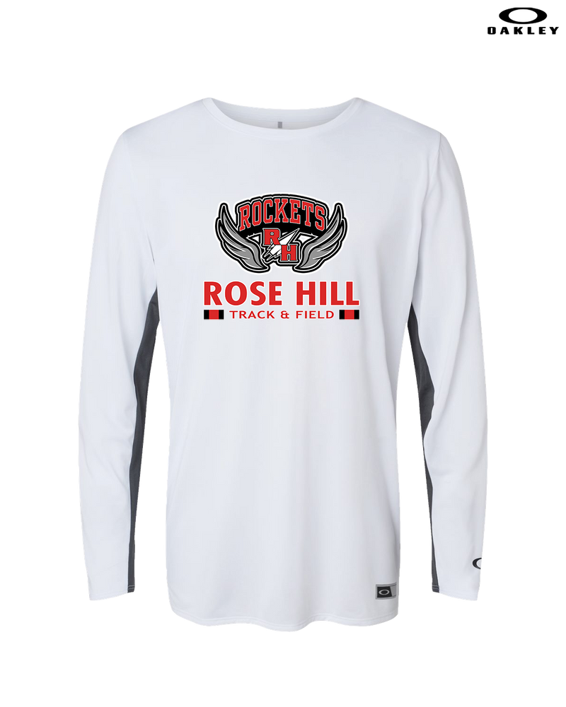 Rose Hill HS Track and Field Stacked - Oakley Hydrolix Long Sleeve