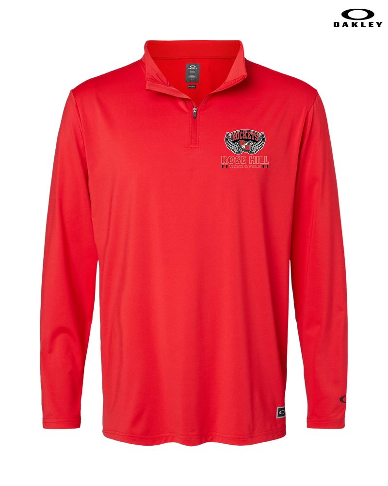 Rose Hill HS Track and Field Stacked - Oakley Quarter Zip