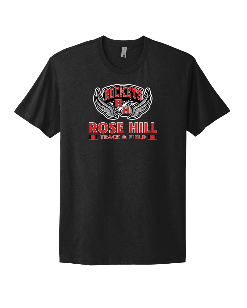 Rose Hill HS Track and Field Stacked - Select Cotton T-Shirt