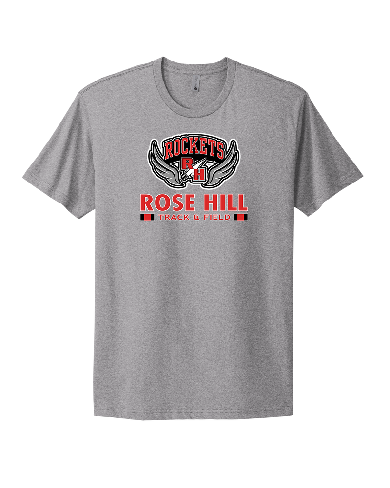 Rose Hill HS Track and Field Stacked - Select Cotton T-Shirt