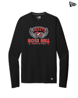 Rose Hill HS Track and Field Stacked - New Era Long Sleeve Crew