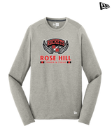 Rose Hill HS Track and Field Stacked - New Era Long Sleeve Crew