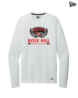 Rose Hill HS Track and Field Stacked - New Era Long Sleeve Crew