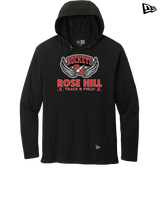 Rose Hill HS Track and Field Stacked - New Era Tri Blend Hoodie