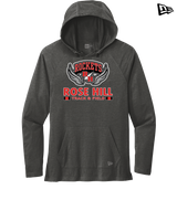 Rose Hill HS Track and Field Stacked - New Era Tri Blend Hoodie