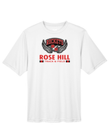 Rose Hill HS Track and Field Stacked - Performance T-Shirt